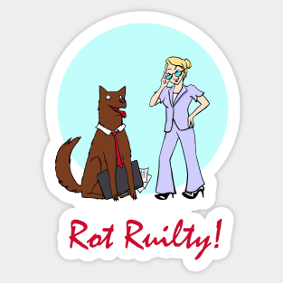 Rot Ruilty Sticker